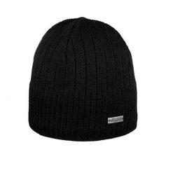 Czapka zimowa męska Eisglut Kaig Cotton czarna. Czarne czapki męskie EISGLUT, na zimę, bez wzorów, z materiału. Za 178.00 zł.