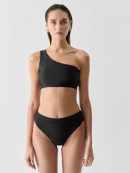 Dół od bikini damski Outhorn OTHWSS24UBKBF052. Czarne bikini damskie Outhorn, bez wzorów. Za 54.99 zł.