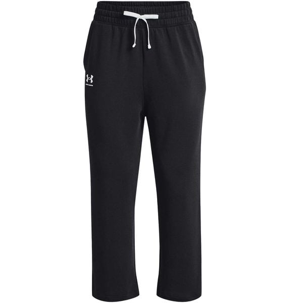 Spodnie sportowe damskie Under Armour 1377000001. Czarne spodnie dresowe damskie Under Armour, m, bez wzorów, z dresówki. Za 355.00 zł.