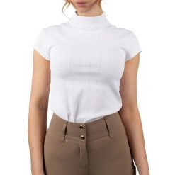 Damska koszulka do jazdy konnej PS of Sweden Dinja X. Białe bluzki damskie PS OF SWEDEN, bez wzorów, sportowe, bez kołnierzyka, bez ramiączek. Za 334.00 zł.