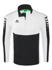 Erima Koszulka sportowa "Six Wings" w kolorze czarno-białym rozmiar: XL. Białe t-shirty sportowe męskie Erima, xl, bez ramiączek, outdoorowe. Za 126.75 zł.