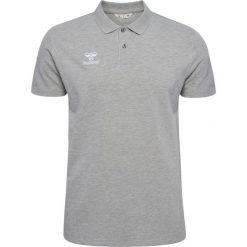 Koszulka sportowa polo męska Hummel hmlGO 2.0 POLO. Szare koszulki polo męskie HUMMEL, m, bez ramiączek. Za 99.00 zł.