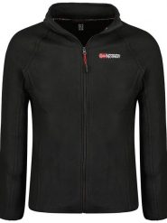 Geographical Norway Kurtka polarowa "Tug" w kolorze czarnym rozmiar: S. Czarne kurtki męskie Geographical Norway, s, bez wzorów, z materiału, bez kaptura. Za 70.45 zł.