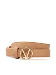 Valentino Pasek VCS7VQ04 Beżowy. Brązowe paski damskie Valentino, bez wzorów, ze skóry. Za 159.99 zł.
