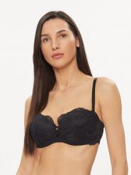 Selmark Biustonosz push-up Matilda 31126 Czarny. Czarne biustonosze SELMARK, bez wzorów, z syntetyku. Za 199.99 zł.