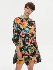 Vero Moda Sukienka koszulowa Siw Cari 10300381 Czarny Regular Fit. Czarne sukienki damskie Vero Moda, m, bez wzorów, z syntetyku, bez kołnierzyka, bez ramiączek, koszulowe. Za 119.99 zł.