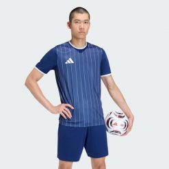 Koszulka ze wzorem Entrada26. Białe t-shirty sportowe męskie Adidas, s, z dzianiny, bez ramiączek, do piłki nożnej, climacool (adidas). Za 109.00 zł.
