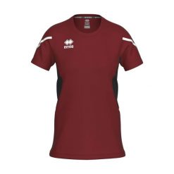 Damska Koszulka Errea Corinne. Czerwone t-shirty damskie ERREA, xl, bez wzorów, z materiału, bez kołnierzyka. Za 203.05 zł.