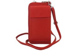 Portfel listonoszka 2w1 Barberini's j. czerwony 908-7. Czerwone shopper bag damskie Barberinis, bez wzorów, ze skóry, przez ramię, duże, bez dodatków. Za 159.99 zł.