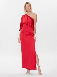 Lauren Ralph Lauren Sukienka wieczorowa 253889280003 Czerwony Regular Fit. Czerwone sukienki damskie Lauren Ralph Lauren, bez wzorów, z syntetyku, wizytowe, bez kołnierzyka, bez ramiączek. Za 1,399.00 zł.