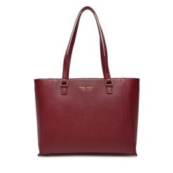 Torebka Nine West. Czerwone torebki klasyczne damskie Nine West, bez wzorów, bez dodatków. Za 299.99 zł.