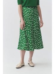 TATUUM Spódnica "Satini" w kolorze zielonym rozmiar: 34. Zielone spódniczki damskie Tatuum, bez wzorów, z wiskozy, midi, proste. Za 121.80 zł.