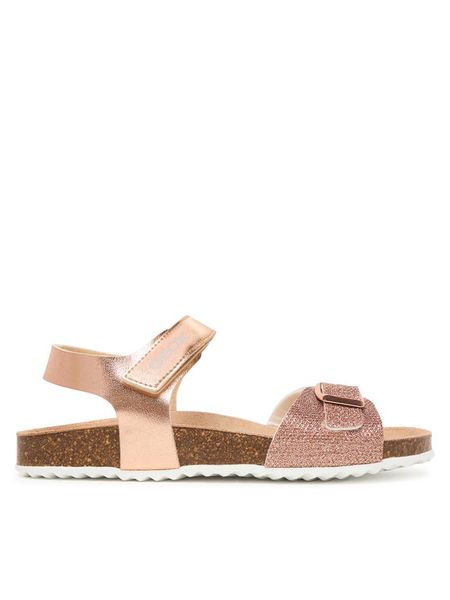 Geox Sandały J Adriel Girl J028MC 0BNEW C8124 D Różowy. Czerwone sandały dziewczęce Geox, ze skóry, bez zapięcia. Za 239.99 zł.