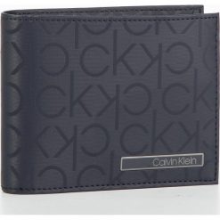 Duży Portfel Męski CALVIN KLEIN - Industrial Mono 5 Cc Coin K50K504840 CEF. Niebieskie portfele męskie CALVIN KLEIN, bez wzorów, ze skóry. Za 269.00 zł.