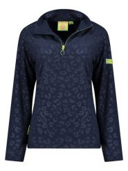 Geographical Norway Bluza polarowa w kolorze granatowym rozmiar: L. Niebieskie bluzy bez kaptura damskie Geographical Norway, l, z polaru. Za 86.99 zł.