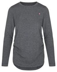 T-shirt damski Loap Baxana czarny. Czarne t-shirty damskie Scarpa, l, bez wzorów, z materiału, bez kołnierzyka. Za 100.90 zł.
