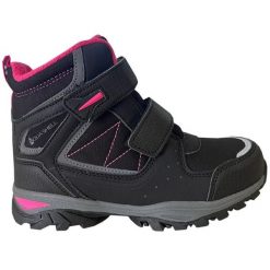 Buty Lee Cooper LCJ-23-01-2061K czarne. Czarne śniegowce dziewczęce z gumy. Za 285.68 zł.