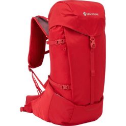 Plecak trekkingowy Montane Trailblazer XT 35 - acer red. Czerwone plecaki damskie Montane, bez wzorów. Za 618.99 zł.