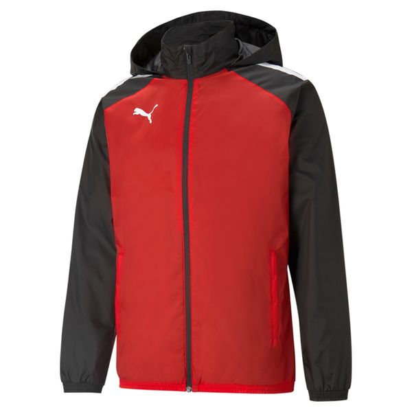 Kurtka Puma Team Liga All Weather. Czarne kurtki męskie Puma, na jesień, xl, bez wzorów, sportowe, bez kaptura. Za 200.99 zł.
