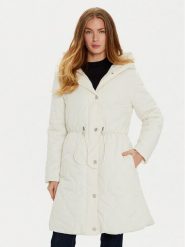 Guess Parka Maite W4BL56 WGL30 Écru Regular Fit. Parki damskie Guess, l, z aplikacjami, z syntetyku. Za 689.99 zł.