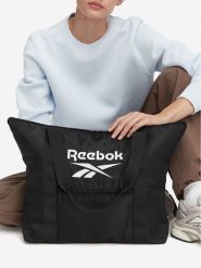 Reebok Torebka CWBEO-RBK-M-013-10 Czarny. Czarne torebki klasyczne damskie Reebok, bez wzorów, z materiału, bez dodatków. Za 79.99 zł.