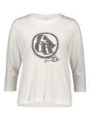 Gerry Weber Koszulka w kolorze białym rozmiar: 44. Białe bluzki damskie Gerry Weber, bez wzorów, bez kołnierzyka, bez ramiączek. Za 100.28 zł.