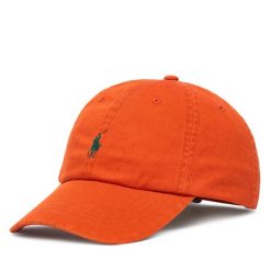 Czapka z daszkiem Polo Ralph Lauren. Brązowe czapki męskie Polo Ralph Lauren, bez wzorów. Za 329.99 zł.