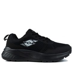 Buty sportowe ultra lekkie Lotto DYNATIV. Czarne buty sportowe na co dzień męskie Lotto, bez zapięcia. Za 145.00 zł.