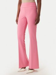 Rinascimento Spodnie materiałowe CFC0127875003 Różowy Straight Fit. Czerwone spodnie materiałowe damskie RINASCIMENTO, bez wzorów, z materiału. Za 439.99 zł.