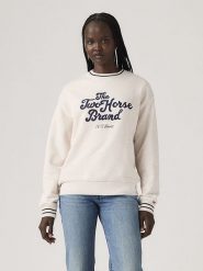 Levi's Bluza w kolorze kremowym rozmiar: L. Białe bluzy bez kaptura damskie Levi's, l, z bawełny. Za 119.40 zł.