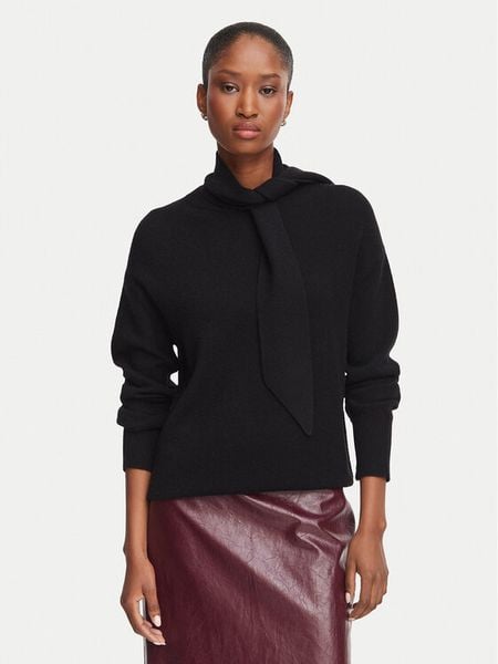 Marella Sweter Giochi 2623366174 Czarny Regular Fit. Czarne swetry klasyczne damskie Marella, l, z kaszmiru, bez kołnierzyka. Za 1,189.00 zł.