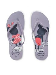 Havaianas Japonki 41412035251 Fioletowy. Fioletowe klapki damskie Havaianas, bez wzorów, z tworzywa sztucznego, bez obcasa. Za 59.99 zł.