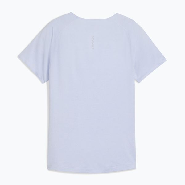 Koszulka do biegania damska PUMA Runspun Tee cool. Niebieskie bluzki damskie Puma, bez wzorów, bez kołnierzyka. Za 169.99 zł.