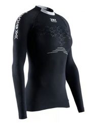 X-Bionic Koszulka funkcyjna w kolorze czarnym rozmiar: XL. Czarne bluzki sportowe damskie X BIONIC, xl, z materiału, bez kołnierzyka, bez ramiączek. Za 272.31 zł.