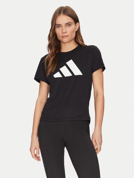 Adidas Koszulka techniczna Run It IL7227 Czarny Regular Fit. Czarne bluzki sportowe damskie Adidas, s, z syntetyku, bez kołnierzyka, bez ramiączek. Za 89.99 zł.