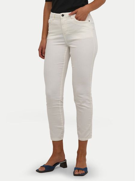 Kaffe Jeansy Zelina 10506253 Écru Slim Fit. Jeansy damskie Kaffe. Za 109.99 zł.