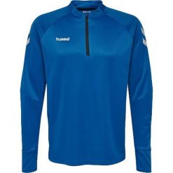 Bluza Hummel Tech Move Half Zip Niebieska XL dla Mężczyzn. Białe bluzy bez kaptura męskie HUMMEL, m, z elastanu. Za 59.99 zł.