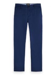 Scotch & Soda Spodnie chino w kolorze granatowym rozmiar: W32/L36. Niebieskie spodnie materiałowe męskie Scotch & Soda, bez wzorów. Za 131.74 zł.