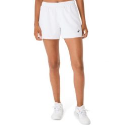 Damskie szorty 2 w 1 Asics Court. Białe szorty damskie Asics, bez wzorów, z materiału, eleganckie. Za 219.00 zł.