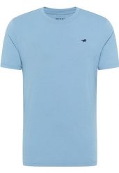 Męski T-Shirt Mustang Style Alex Faded Denim 1018000 5124. T-shirty męskie Mustang, m, bez wzorów, z denimu, bez kołnierzyka. Za 79.99 zł.