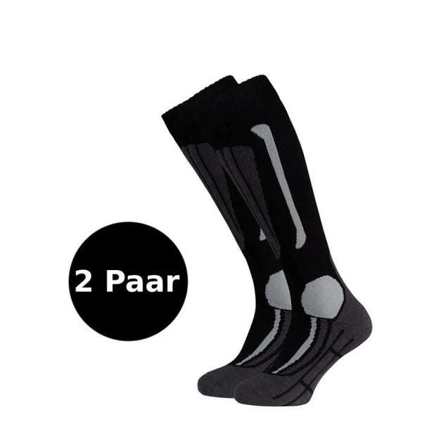 Skarpety narciarskie Falcon Junior. Brązowe skarpetki damskie Falcon, bez wzorów, z elastanu. Za 260.99 zł.