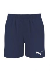 Kąpielówki męskie Puma Mid Shorts. Niebieskie kąpielówki męskie Puma, l, bez wzorów, z materiału, do pływania. Za 188.79 zł.