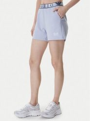 EA7 Emporio Armani Szorty sportowe 7W001153 AF12501 Niebieski Regular Fit. Niebieskie spodenki sportowe damskie EA7 Emporio Armani, s, z syntetyku. Za 359.99 zł.