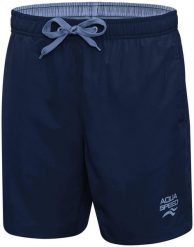 Spodenki kąpielowe męskie Aqua Speed Dylan. Niebieskie kąpielówki męskie Aqua-Speed, m, bez wzorów, z elastanu, do pływania. Za 79.99 zł.
