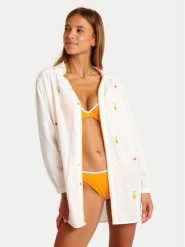 Banana Moon Koszula Mika Yesenia LTL10 Biały Regular Fit. Białe koszule damskie Banana Moon, s, bez wzorów, z bawełny, bez kołnierzyka, bez ramiączek. Za 579.99 zł.