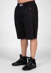 Augustine Stara szkoła Szorty - Czarny. Czarne szorty męskie GORILLA WEAR, bez wzorów, z materiału, retro. Za 209.00 zł.
