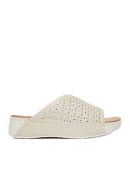 Go Soft Klapki CEO-R26SS02248 Beżowy. Brązowe klapki damskie GO SOFT, bez wzorów, ze skóry, bez obcasa. Za 119.99 zł.