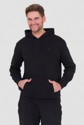 GUESS Czarna bluza Aldwin Hooded. Czarne bluzy bez kaptura męskie Guess, l. W wyprzedaży za 292.99 zł.