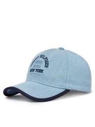 Tommy Hilfiger Czapka z daszkiem Flag SummerrAW0AW18892 Niebieski. Niebieskie czapki z daszkiem damskie Tommy Hilfiger, bez wzorów, z bawełny. Za 229.99 zł.
