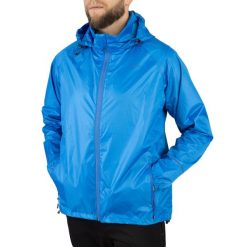 Kurtka przeciwdeszczowa męska Viking Rainier Man. Czarne kurtki męskie VIKING, m, bez wzorów, sportowe, bez kaptura. Za 138.99 zł.